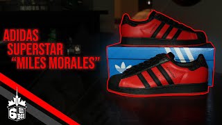 ADIDAS SUPER STAR SPIDER MAN MILES MORALES