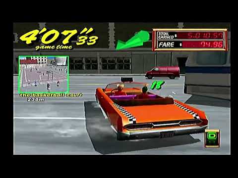 Dreamcast - Crazy Taxi 2 [Around Apple - 10 Minutes - $7,671.62]