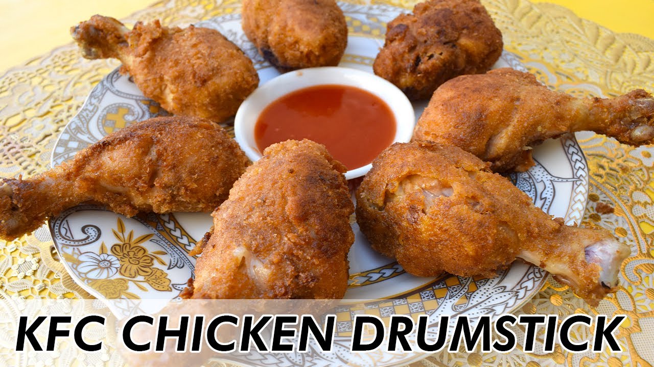 Chicken Drumsticks Recipe KFC Chicken Recipe Tarka Recipes YouTube