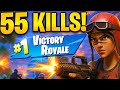 INSANE 55 KILL RANKED RELOAD DOMINATION! 🔥 Victory Royale as well!