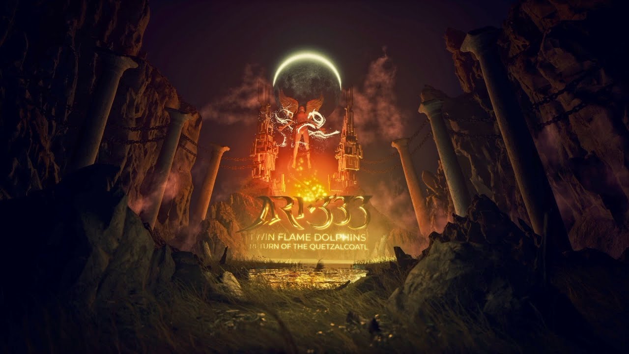 ARI333 - Twin Flame Dolphins / Return of the Quetzalcoatl (Visualizer)