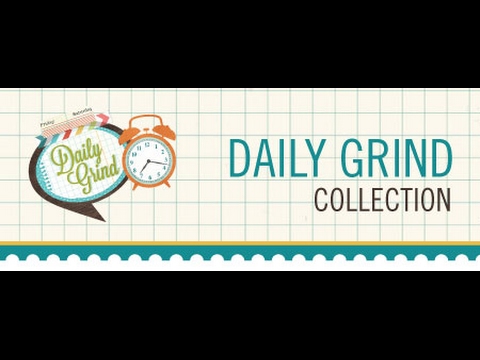 kill a kit: *daily grind* simple stories scrapbook paper