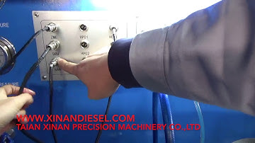 XINAN CR926 common rail test bench HEUI injector C7 C9 C-9 3216 injector testing