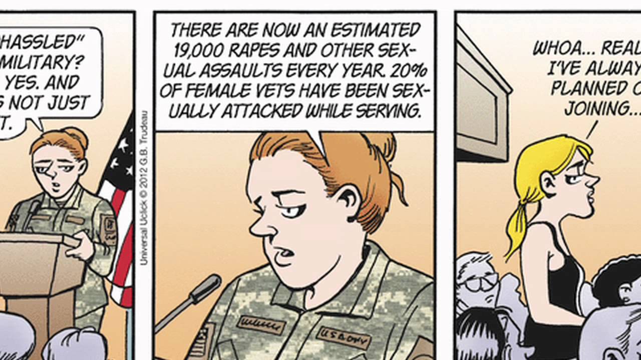 Doonesbury's Garry Trudeau on The Invisible War - YouTube
