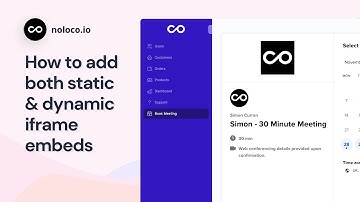 How to add iframe embeds to your Noloco app