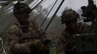 DIVARTY of the 101st Airborne Division conducts Artillery Live Fire
