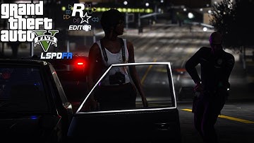 LSPDFR 0.4.9 | GTA V | LAPD | Rockstar Editor Cinematic Traffic Stop