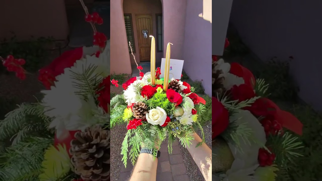 Christmas flower delivery 