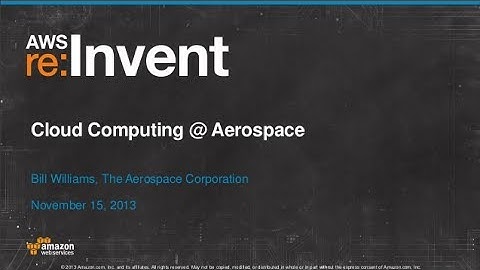 Real-world Cloud HPC at Scale, for Production Workloads (BDT212) | AWS re:Invent 2013