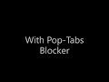 Pop-Tabs Blocker