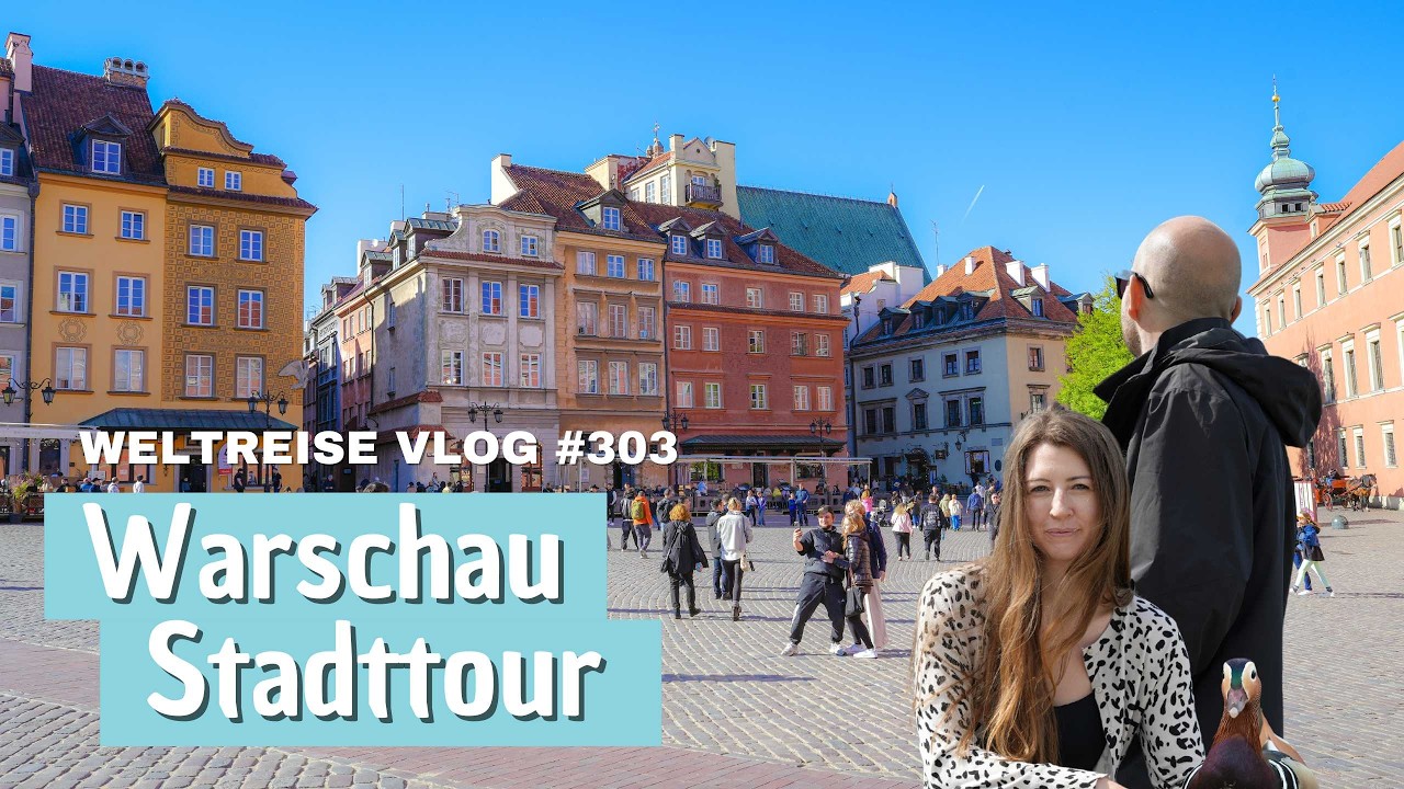 Warschau an einem Tag: Von Kulturpalast bis Königsschloss - POLEN 🇵🇱