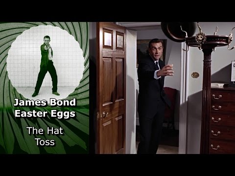 The Hat Toss - James Bond Easter Eggs