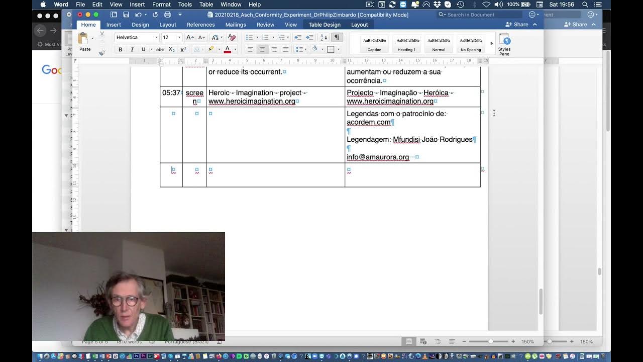 Word for mac move cursor out of table YouTube
