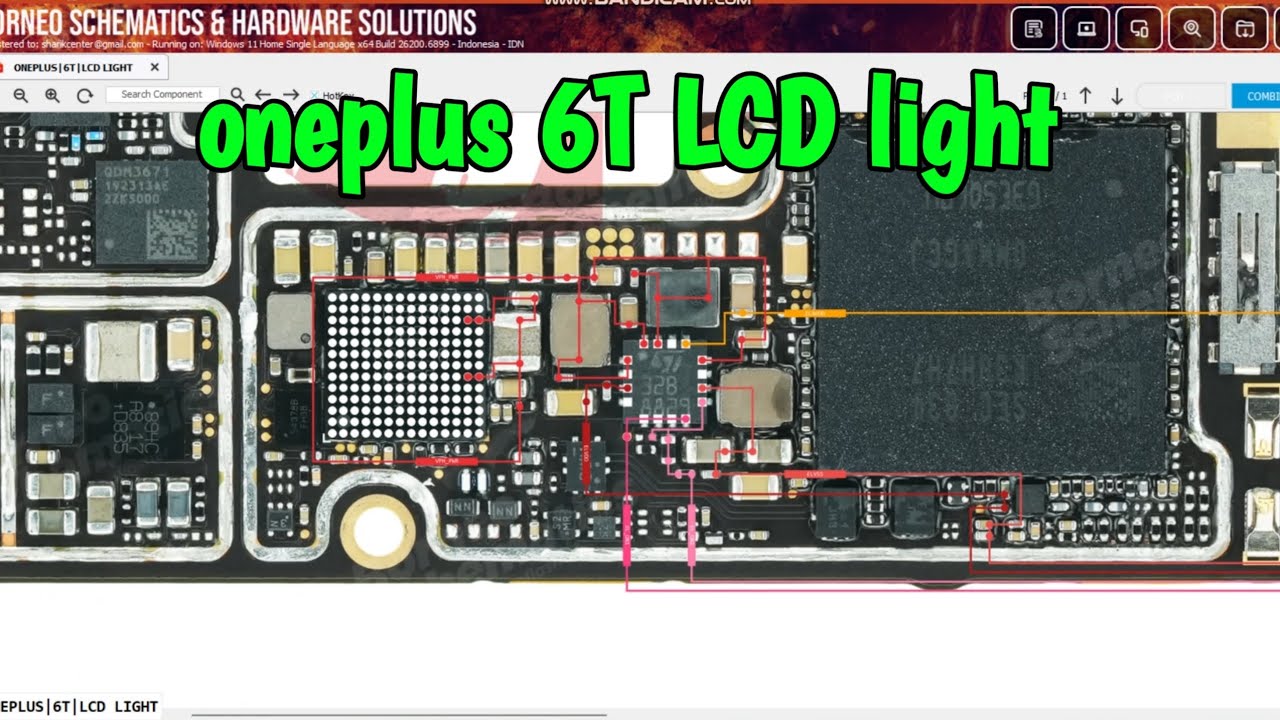 OnePlus 6T LCD Light Problem Solution | Display Light Ways Diagram | LCD Light Jumper Solution