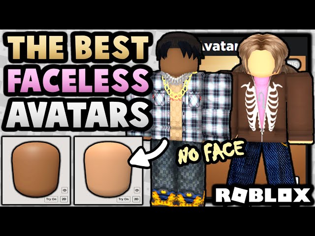 Faceless - White - Roblox