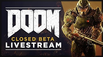 DOOM: Closed BETA Team Deathmatch And Warpath Multiplayer Gameplay Livestream