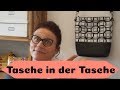 Tasche in der Tasche nähen / kostenloses Schnittmuster