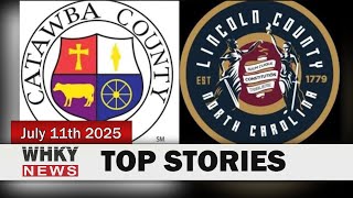 CATAWBA/LINCOLN COUNTY LINE DETERMINED BY 2020 CENSUS | WHKY News -- Top Stories: Friday, 07/11/2025 Wealth