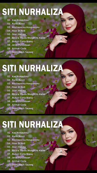 SITI NURHALIZA FULL ALBUM TERBAIK || LAGU POP MALAYSIA TERBARU 🍀 Kau Kekasihku , Kurik Kundi