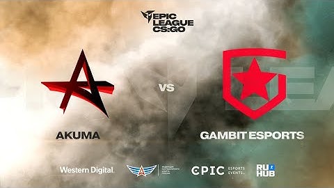 Akuma vs Gambit Esports - EPIC CIS League Spring 2021 - map2 - de_overpass [SSW & TheCraggy]