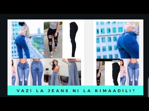 Video: Je! Ni Aina Gani Za Jeans Za Wanawake