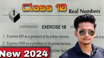 🔥Class 10 Ex 1B Q1 to Q10 Real Numbers | RS Aggarwal | Chapter 1 in Hindi | 2024 | CBSE | ICSE |