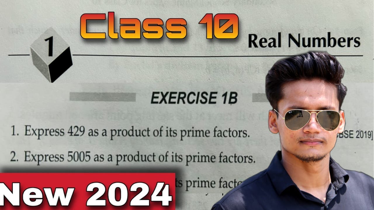 🔥Class 10 Ex 1B Q1 to Q10 Real Numbers | RS Aggarwal | Chapter 1 in Hindi | 2024 | CBSE | ICSE |