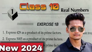 🔥Class 10 Ex 1B Q1 to Q10 Real Numbers | RS Aggarwal | Chapter 1 in Hindi | 2024 | CBSE | ICSE | screenshot 3