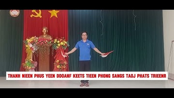 Đồng diễn Semaphore Bài ca thanh niên Phú Yên