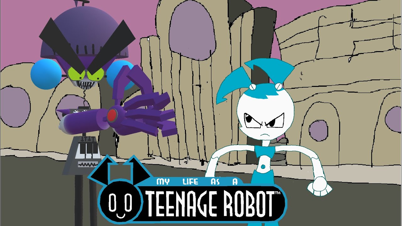 My life as a teenage robot Food attack 