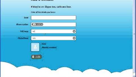 How To ADD Someone On Skype