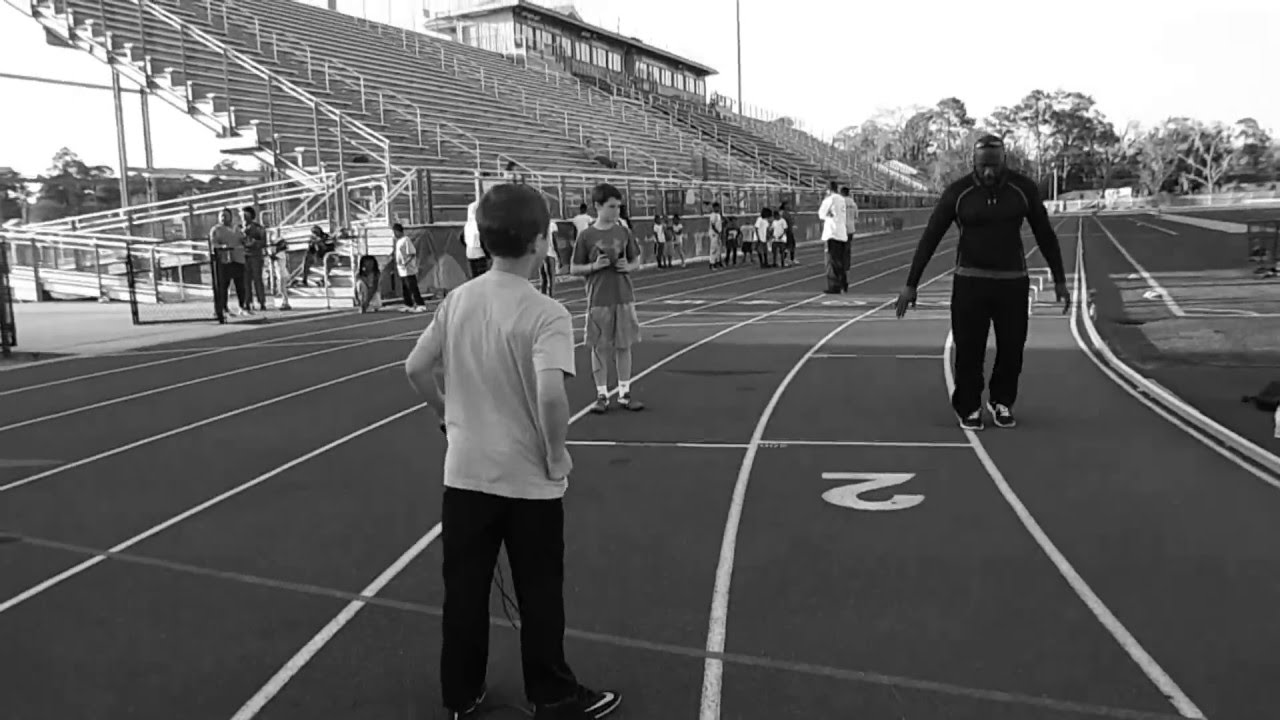 "Speed Doctor" Coach Johnson Speed Trains John Leonard & Hunter Clark