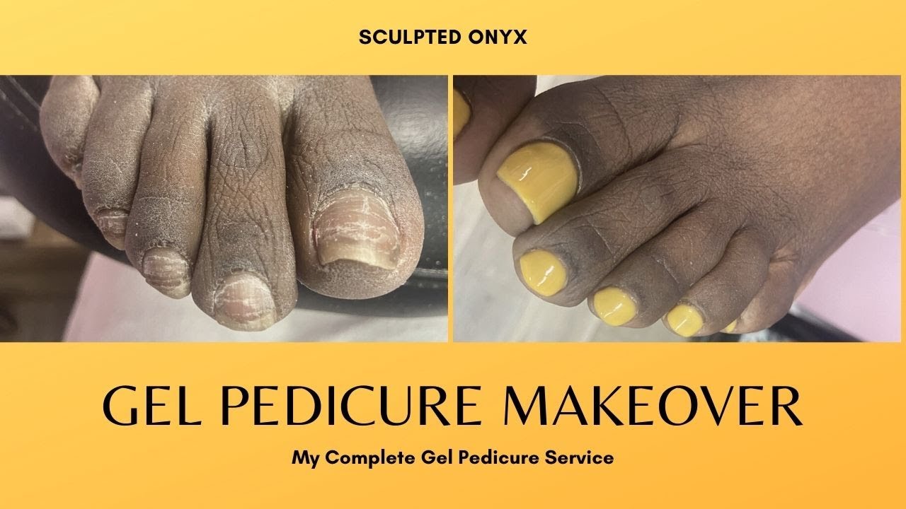 Gel Pedicure Tutorial Electric File Pedicure YouTube