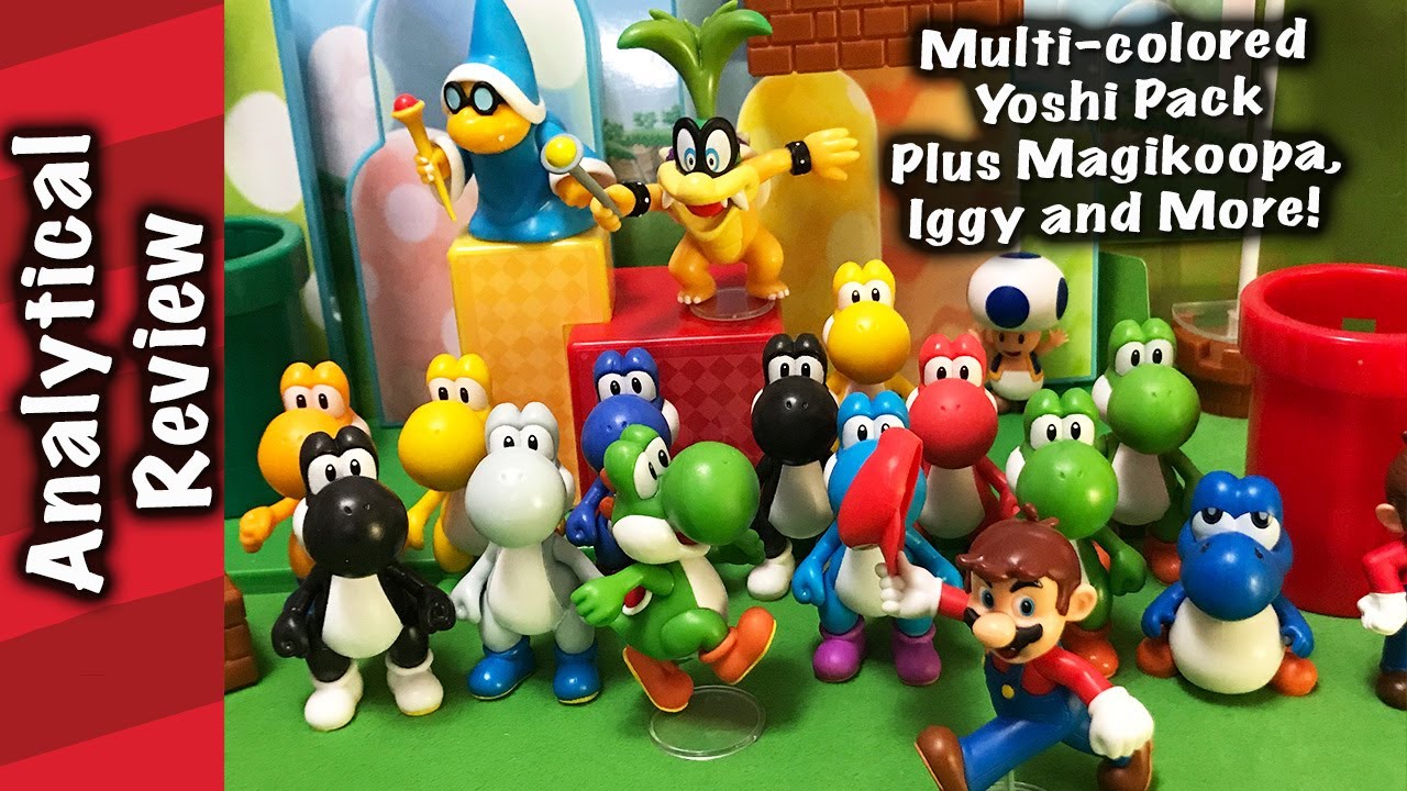 Multi-Colored Yoshi Pack, plus Iggy, Magikoopa and More! - YouTube