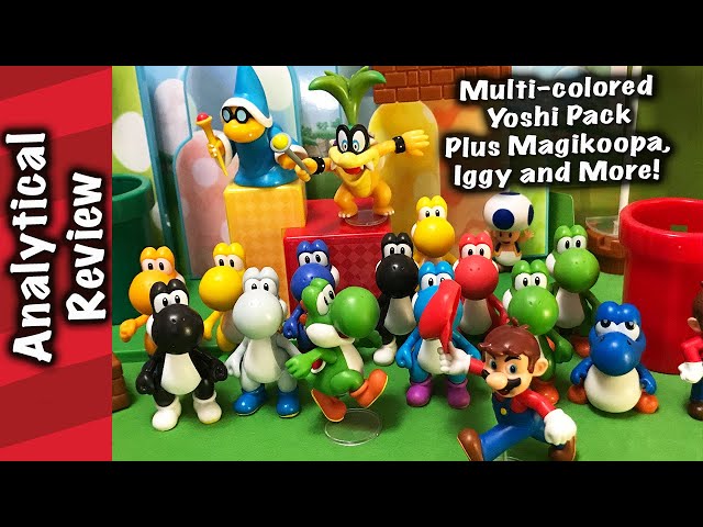 Multi-Colored Yoshi Pack, plus Iggy, Magikoopa and More! - YouTube