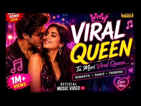 Viral Queen | New Hindi Pop Song 2026 | Romantic Dance Song | Official Music Video