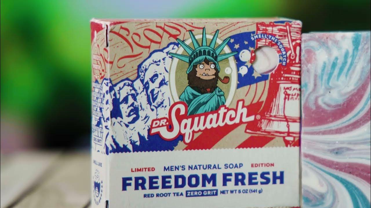 Dr. Squatch - Limited Edition Freedom Fresh Soap Bar I The Kings of Styling