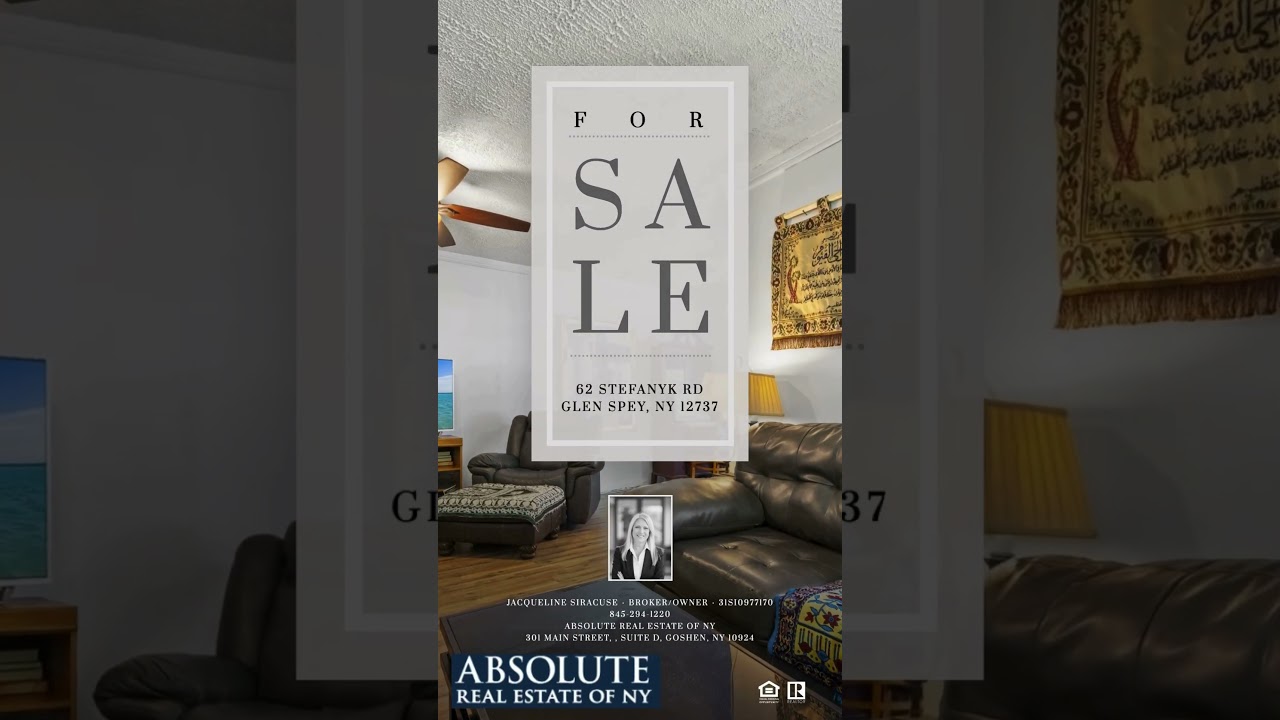 FOR SALE 🏡 Beautiful 3 Bedroom Single Family Home in Eldred, NY | $265,000 | Move-In Ready!