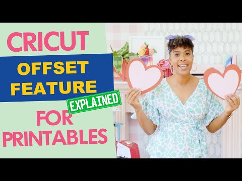 How to Use Cricut Offset Feature