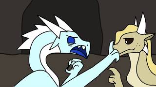 Winter and Qibli Debate the Specifics of Animus Magic within the SeaWing Royal Family.