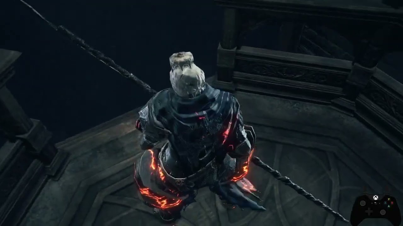 Dark Souls 3 - Base Health Boss Weapons Only No HUD w/ Ryuji Part 9 [PC]