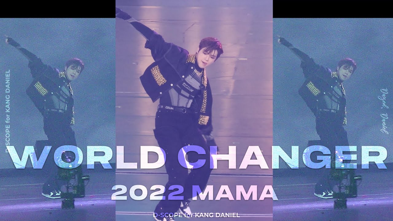 [4K] 강다니엘 2022 MAMA WORLD CHANGER 멀티 직캠(KANG DANIEL Multi-2cam)