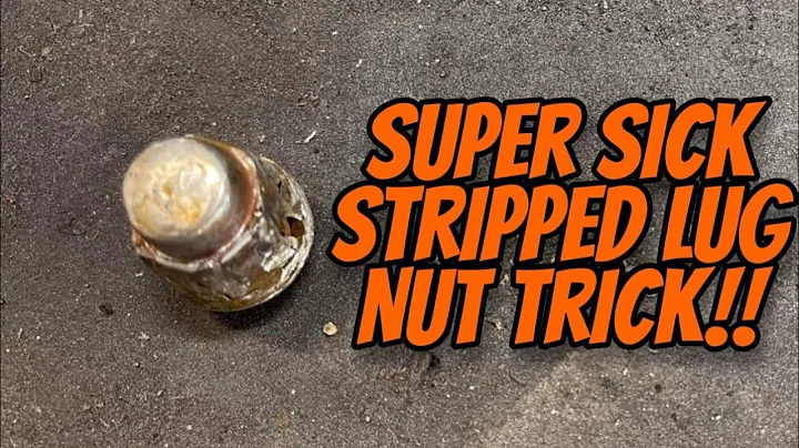 Effortlessly Remove Stripped Lug Nuts with this Proven Trick!
