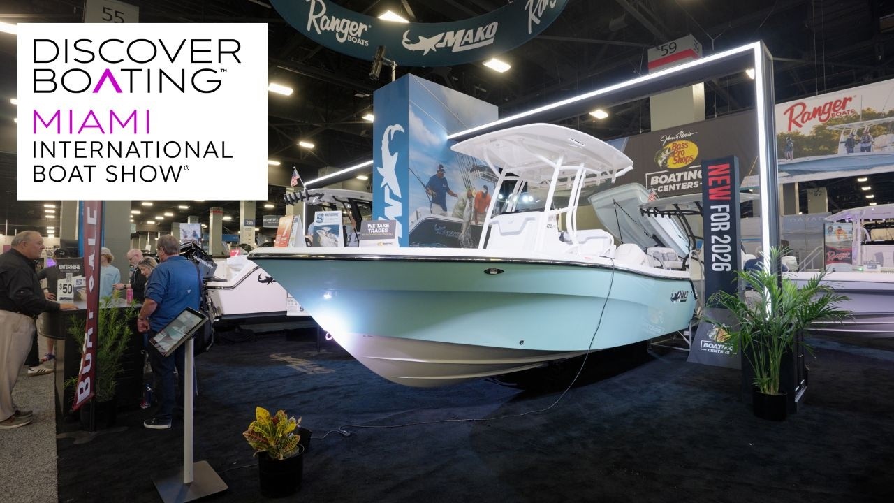 Mako’s New 226 Center Console at the Miami International Boat Show 2026