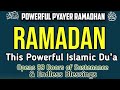 THIS RAMADAN DU’A CHANGES EVERYTHING 🤲 Open Doors of Mercy &amp; Rizq