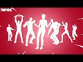 Top 25 Popular Fortnite Dances &amp; Emotes! (Fast Flex, Start It Up, Night Out, Shadow Play, Steady)