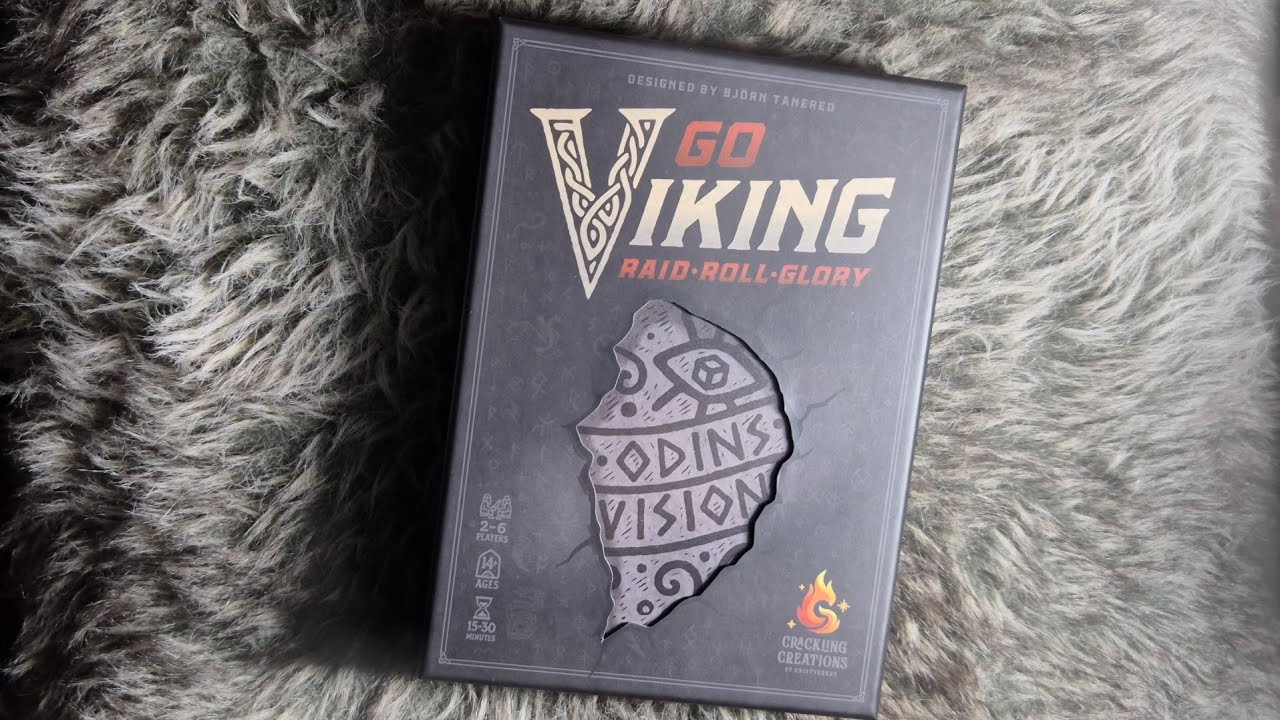 Unboxing the Go Viking: Raid • Roll • Glory - Core game - Pre-Production Sample