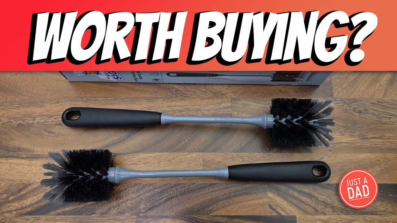MR.SIGA 2 Pack Long Handle Bottle Brush REVIEW