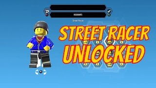 LEGO City Undercover Remastered Street Racer Unlock Location and Free Roam Gameplay