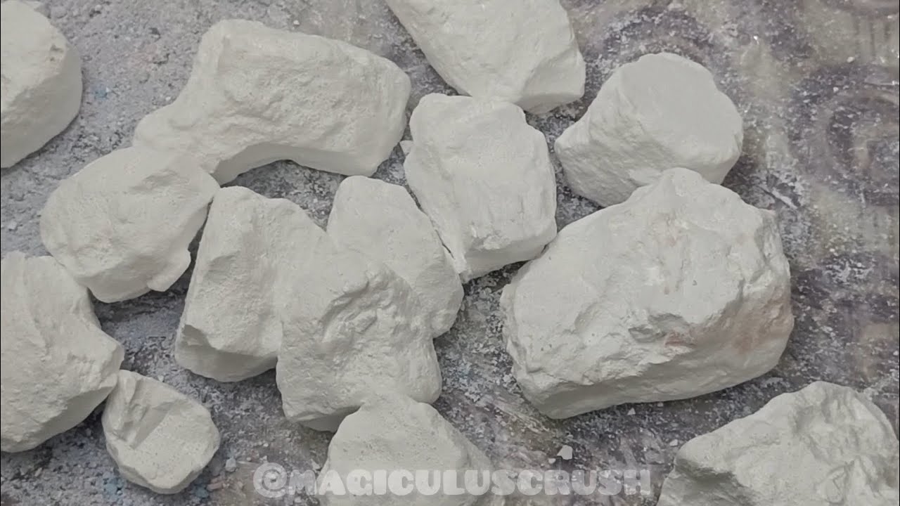 Plain Jane Jumbo and Chunk Gym Chalk Crush | Oddly Satisfying| ASMR | Sleeping Aid | GymChalk| ASMR